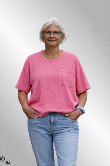 Rosa bluse i Blekvalitet, 2503