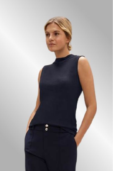 Mørk blå basis turtle shirt 320575