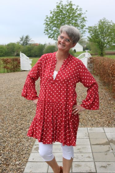 Tunika Tegl med prikker, Chatrin dot