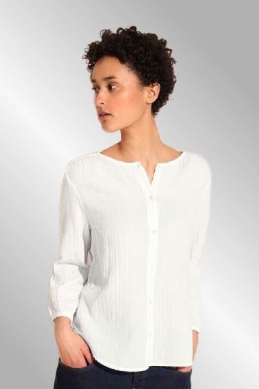 Bomulds skjorte i dobbeltvævet gaze stof, 344488