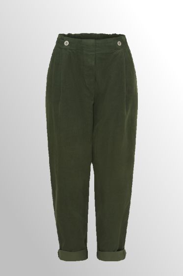 Grøn fløjlsbukser, Marta 246122