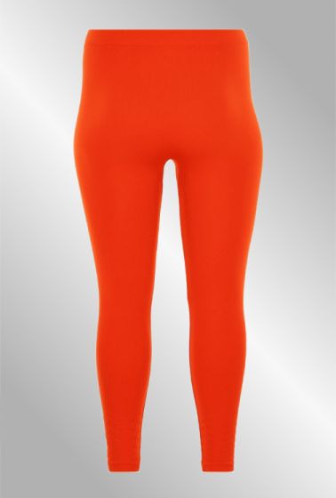 Orange leggings gozzip G2693