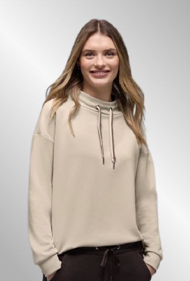 Beige silke look shirt, 324639