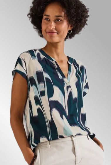 Top, Petrol / turkis, Street One 345915