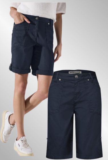 Dyb mørk blå bermuda, Yulius 378686