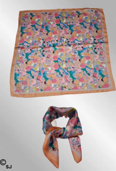 Firkantet tørklæde, Koral 64446