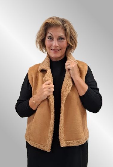 Camel rulams look vest, 85773