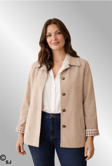 Beige jakke, 5270