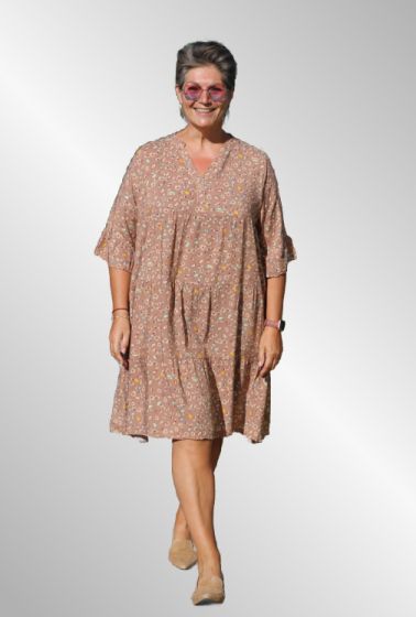 Isabella dress, beige E019 2025