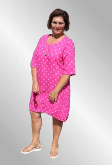 Pink hørkjole, Clair