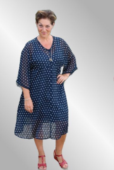 Blå transparent kjole, Oili dress