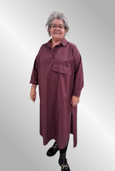 Plum skjortekjole, Duna, Cabana Living