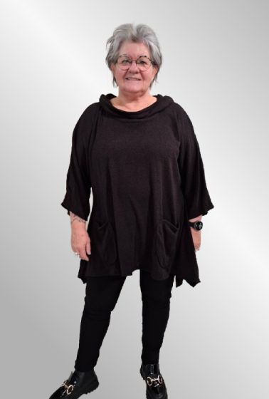 Sort strik tunika, Olga