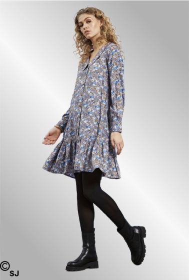 Kjole med blå blomster, Tulia 5608867