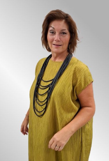 Kraftig lang gummikæde 35