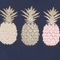 Blå t-shirt med ananas, 22031