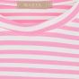 Rosa stribet viskose T-Shirt, Marta 258036