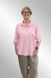Rosa ternet bomulds skjorte Cath. 880