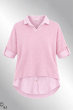 Rosa 2 delt sæt, skjorte og stik, Cathrin
