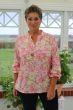 Rosa print skjorte, Lily ML7065