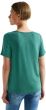 Grøn t-shirt med similisten print, Street One 320189