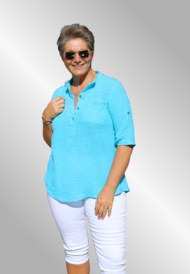 Turkis bomulds skjorte, Ingala