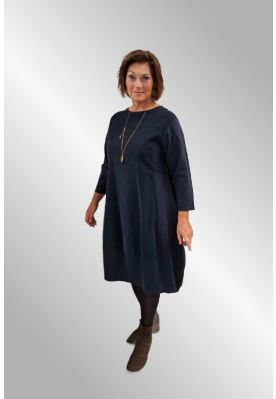 Blå fløjlskjole fløjl og isoli, 2084