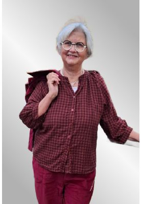 Bordeaux ternet skjorte, 2346