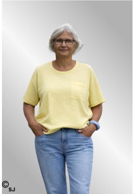 Gul bluse i Blekvalitet, 2503