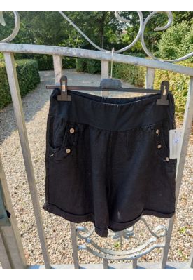 Sort hør shorts, Hap shorts