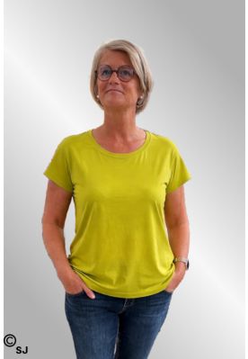 Æblegrøn t-shirt, Street One 315177