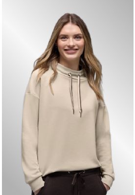 Beige silke look shirt, 324639