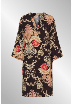 Sort Marta kjole Med print 7678