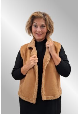 Camel rulams look vest, 85773
