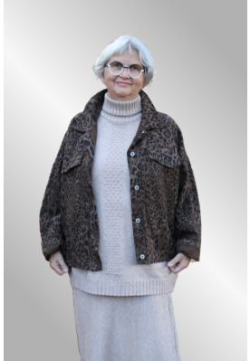 Brun Leo jakke, Alberta