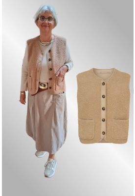 Camel vest, Marta 25172