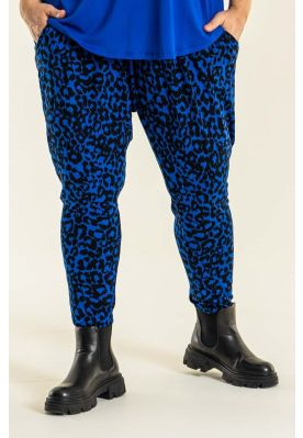 Blå / sort Benitta pants 226053