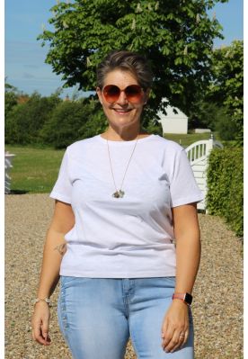 Hvid bambus T-Shirt 6310