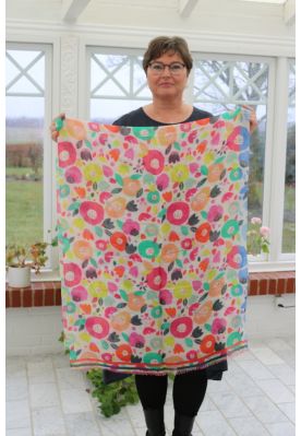 Blomster Tørklæde, NL2977