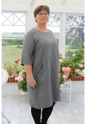 Naturfarvet hørkjole, Elaia