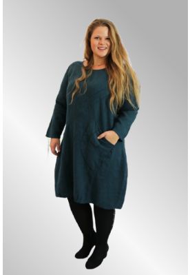 Petrol vinterhør kjole Ohera Janne K, 02057