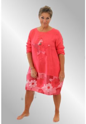 Rød hørtunika med stjerne. Etyl star