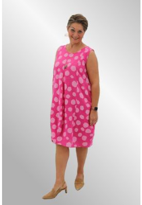 Pink solkjole med bomber, Gurli Sun