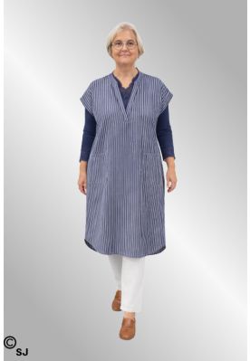 Navy stribet bomuldstunika, Pipi