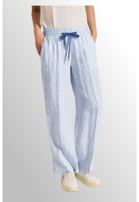 Lys blå stribet hørbuks, 377312