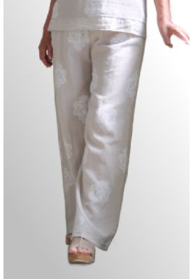 Naturfarvet buks med print, Cathrin Ornaments