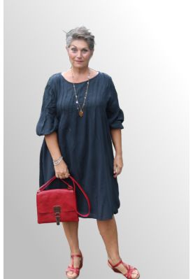 Sort bomulds kjole, JK 27550