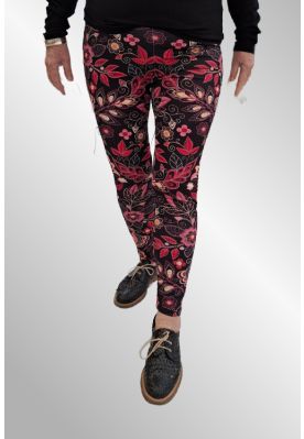 Blomstret leggings, 270126