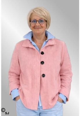 Rosa strik cardigan / jakke ZS5359