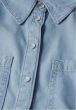 Lys blå denim skjorte med kort ærme, Street One 345721